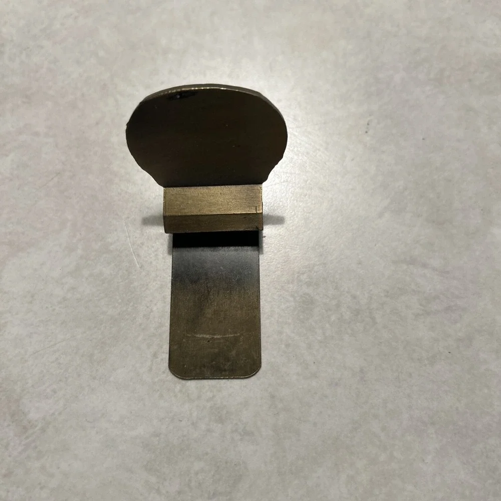 VTG Kessler American Whiskey Money Clip Smooth As Silk ,Brass Money Clip Whiskey